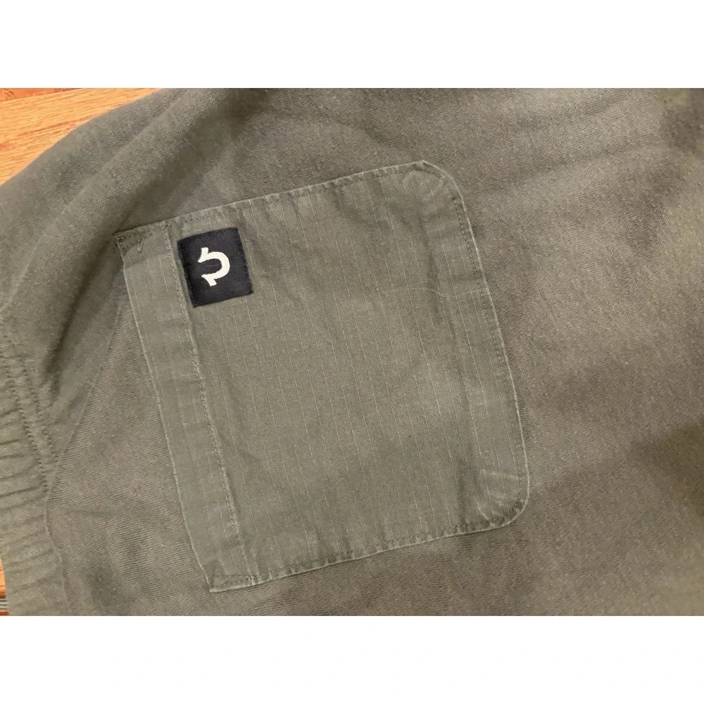 True Religion Relaxed Joggers Men's Large Green Orange‎ 'Beetle' Jogging